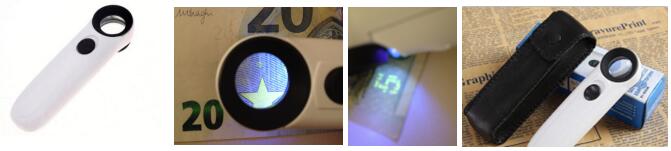 380nm UV magnifier 30X 