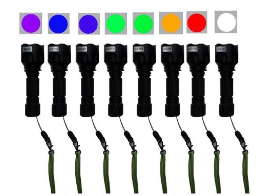 HTCM8C 8 Channels Portable Forensic Light Source